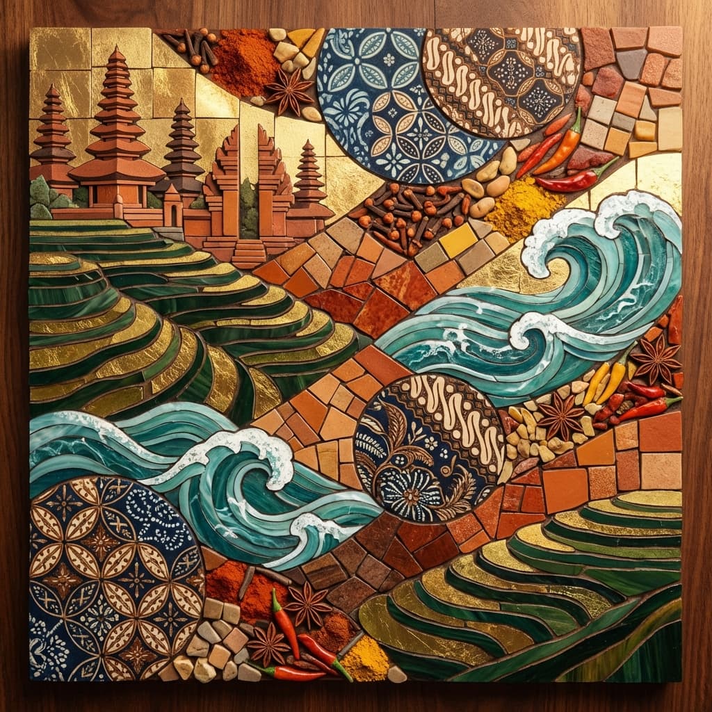 Indonesia Mosaic