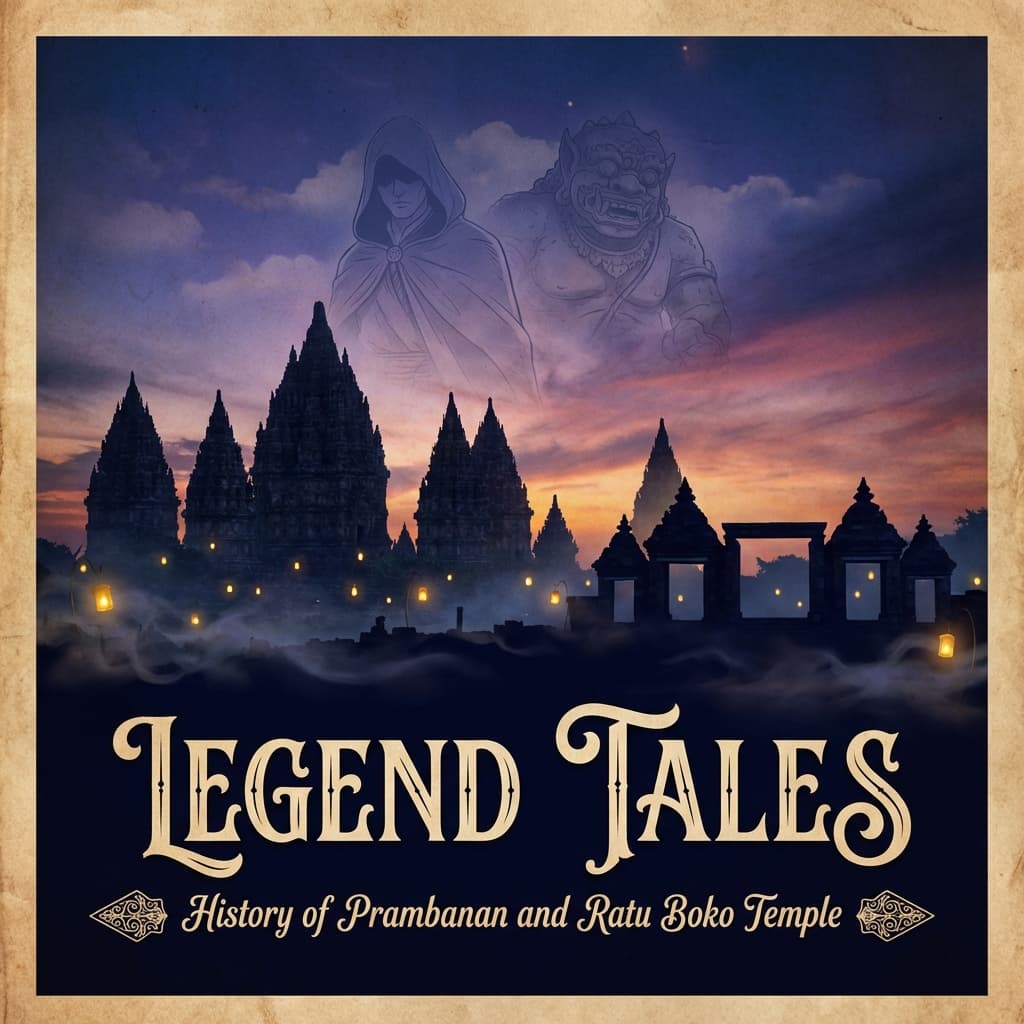 Legend Tales : History of Prambanan and Ratu Boko Temple