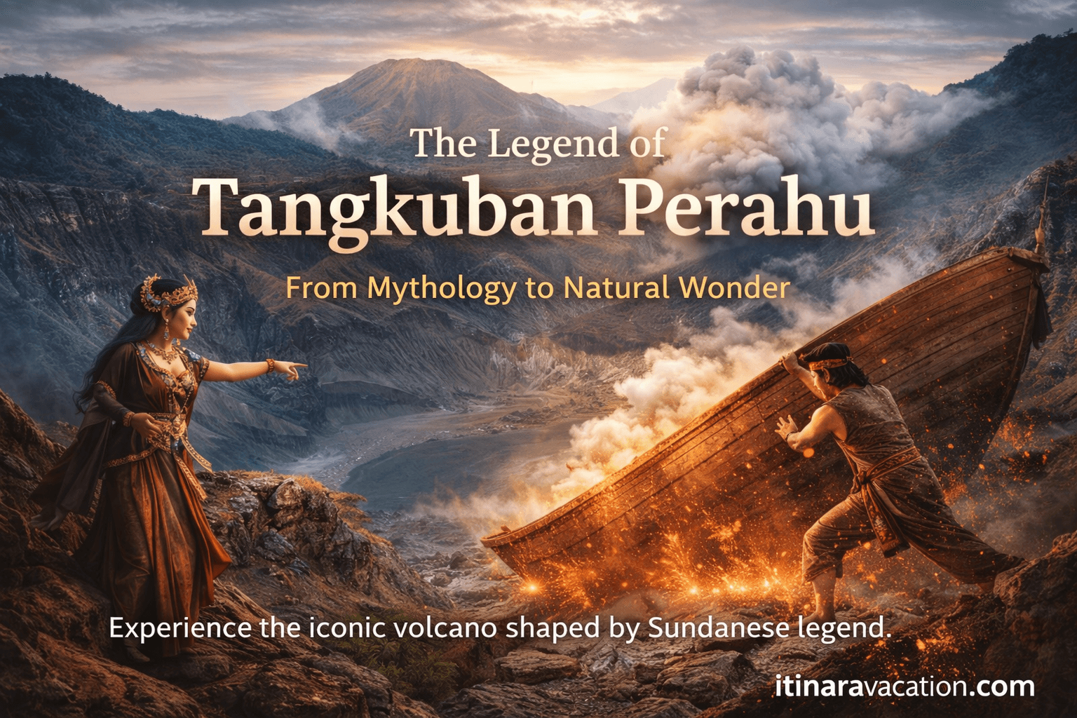 The Legend and History of Tangkuban Perahu