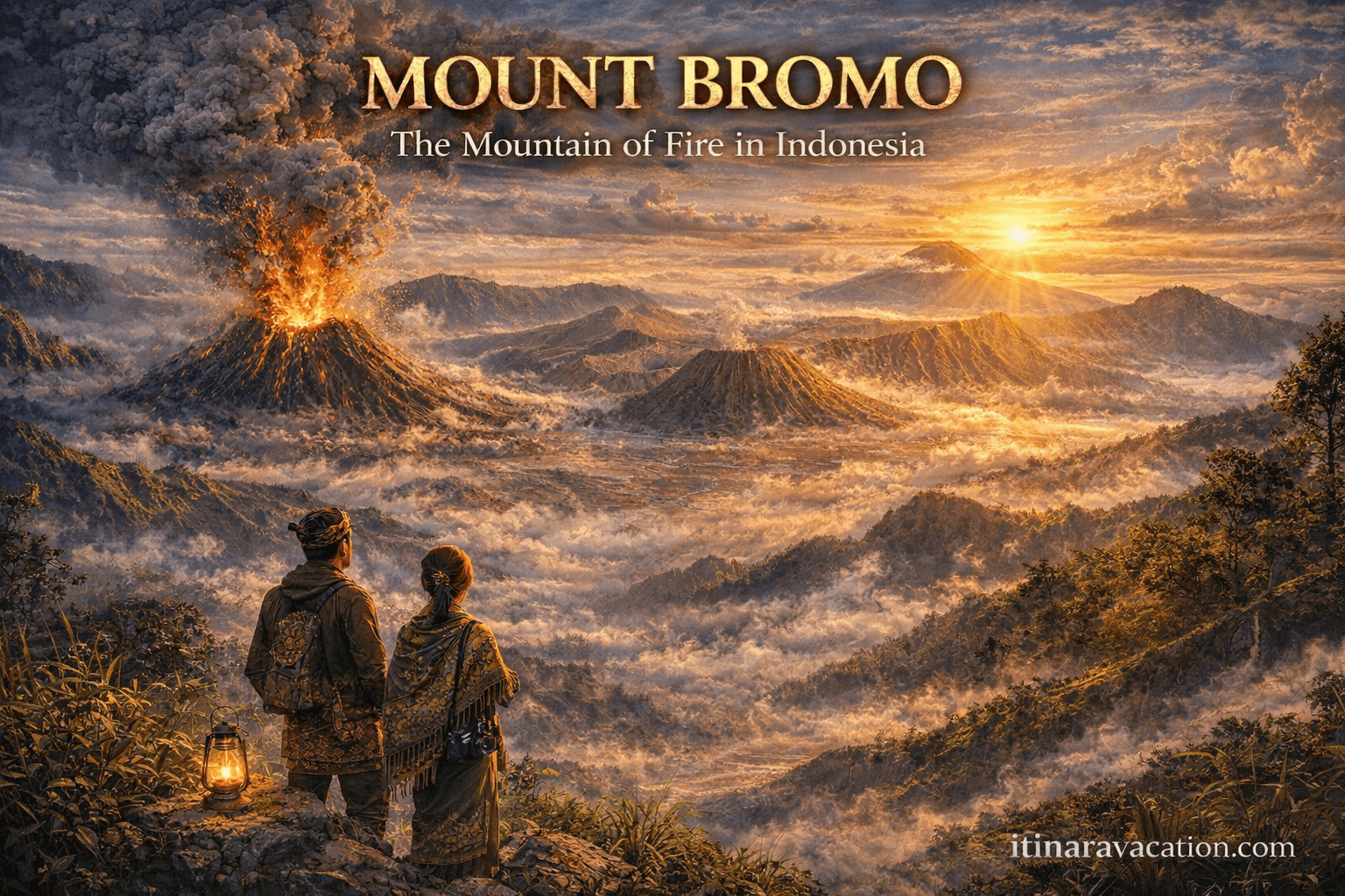 Mount Bromo: The Iconic “Sea of Sand” Volcano of Indonesia